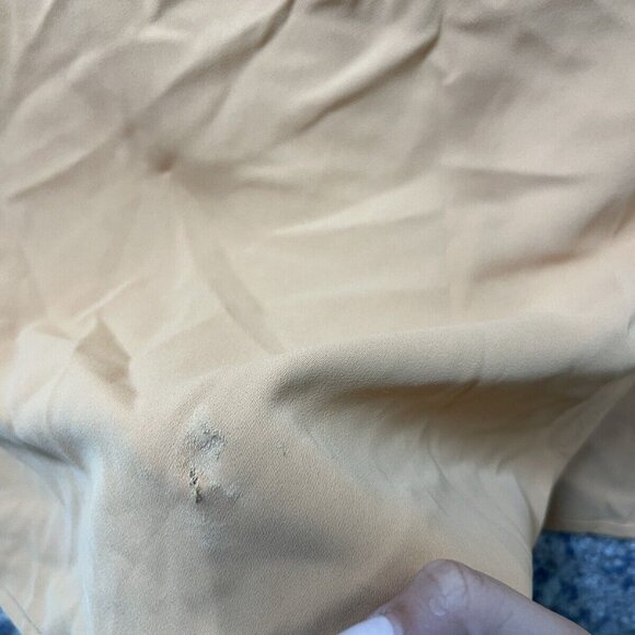 WAYF Dress Maxi Dress Side Crunch Orange Size 8 - Picture 6 of 11